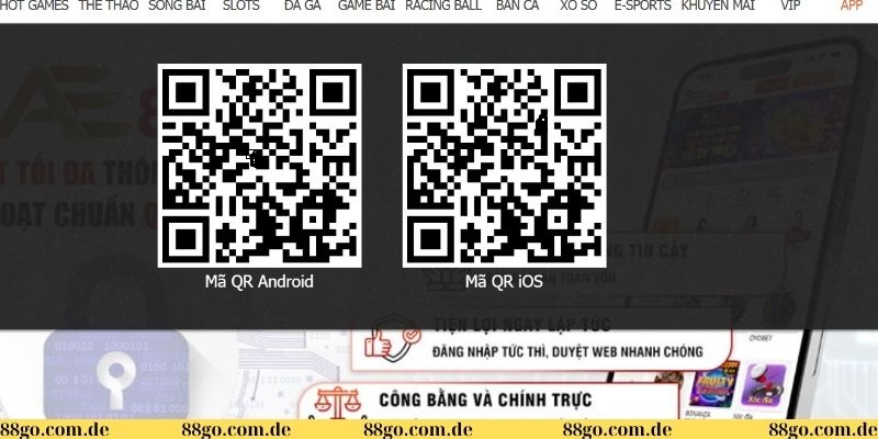 Tải App 88GO - Thiên đường mở ra trước mắt cược thủ 2 Hướng dẫn tải app
